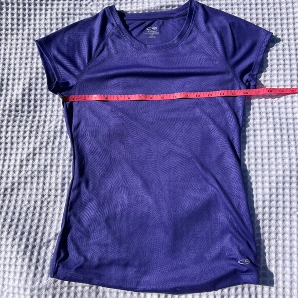 C9 Champions Short-Sleeve, Purple Patterned, Semi-Fitted Tee - Picture 9 of 15